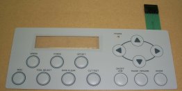 Jaguar IV control panel sticker