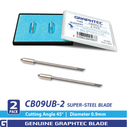 Graphtec Vinyl Cutter 45 degree blades for Blue top holder 2 pack