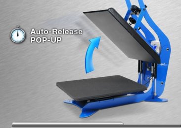 Geo Knight 16 20 auto open clamshell heat press