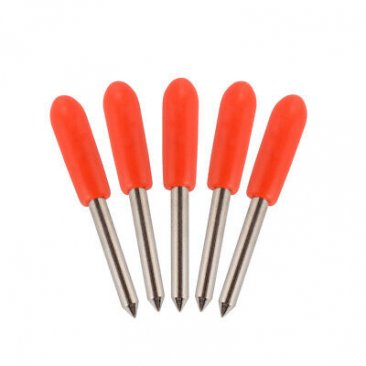 GCC Vinyl Cutter Blades Red Cap 45° - 5 pack Box 2.5mm